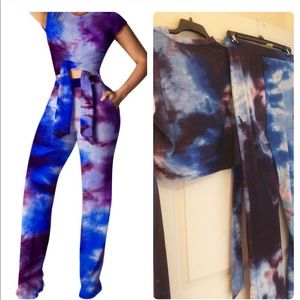 Plus size crop top set size xxl